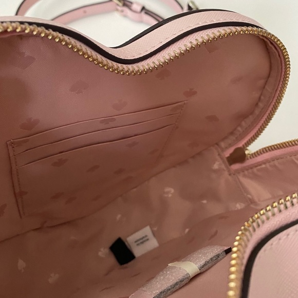 Kate Spade Light Pink Heart Crossbody Purses